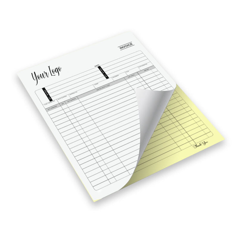 NCR Notepad Printing